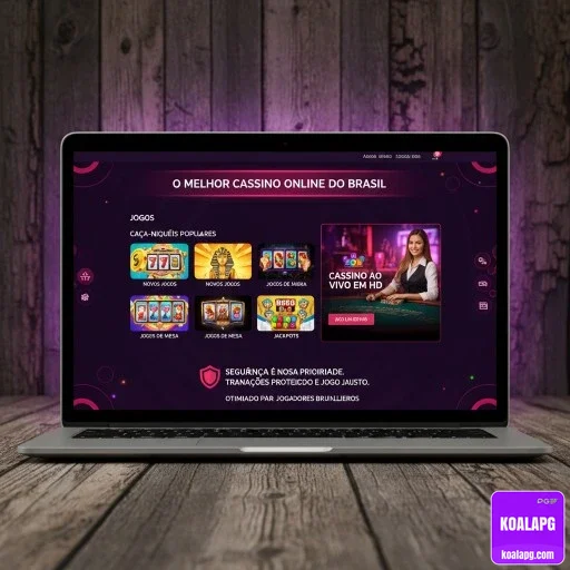 koalapg - interface premium - Cadastro na Plataforma